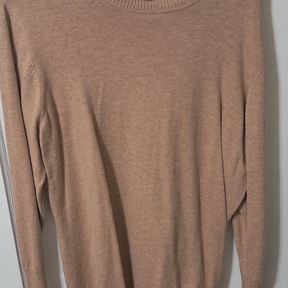 Worthington Tan Turtleneck Sweater